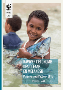 raviver l`économie des océans en mélanésie