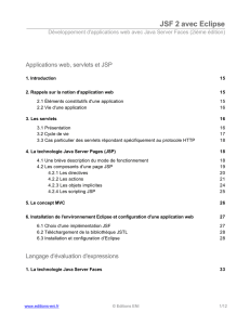 JSF 2 avec Eclipse