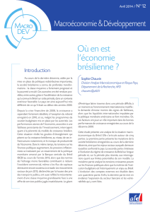 Où en est l`économie brésilienne