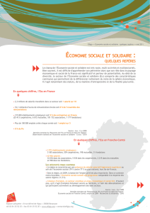 Note de synthèse "Économie sociale et solidaire : quelques