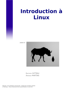 Introduction à Linux