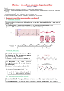 Chapitre 2 : Les ondes au service du diagnostic médical