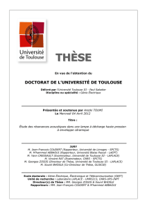 3.1 Les résonances acoustiques - Accueil thèses