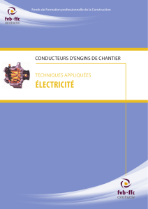 électricité - FVB Constructiv