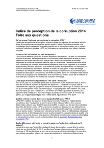 Corruption Perceptions Index 2014