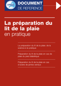 La préparation du lit de la plaie en pratique