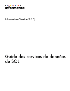 Guide des services de données de SQL