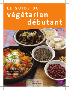 Guide du végétarien débutant - Association Végétarienne de France