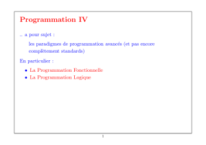 Programmation IV