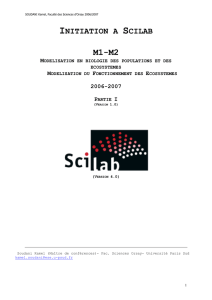 initiation a scilab - Université Paris-Sud