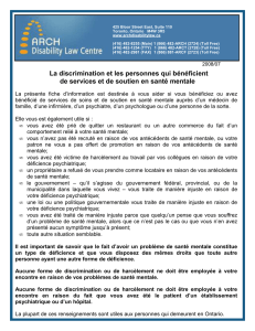 Final Mental Health fact sheet on human rights - French