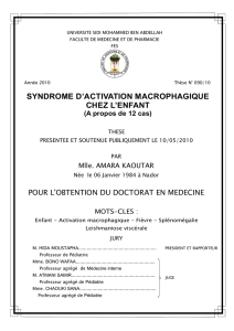 Graphique 1 - Faculté de Médecine et de Pharmacie Fès