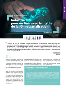Industrie 4.0 - Institut Friedland