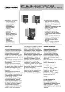 GTT 25 / 40 / 50 / 60 / 75 / 90 / 120A