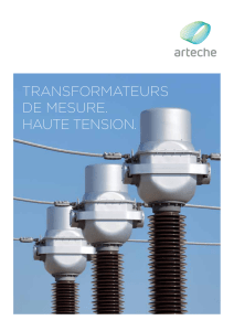 transformateurs de mesure. haute tension.