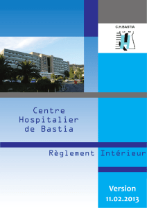 Règlement intérieur chb version du 11 février 2013