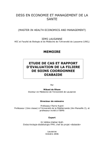 dess en economie et management de la sante memoire