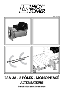 lsa 36 - 2 pôles - monophasé