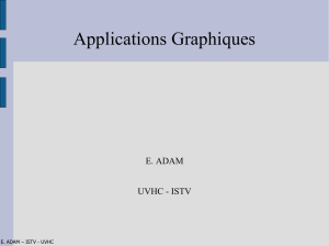 Conception d`Applications Graphiques