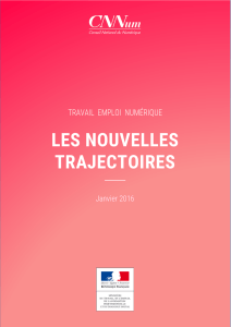 les nouvelles trajectoires - Conseil National du Numérique