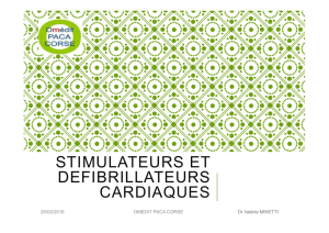 stimulateurs et défibrillateurs cardiaques