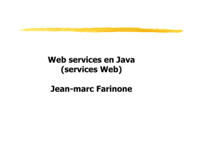 Web services en Java (services Web) Jean