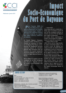 Impact Socio-Economique du Port de Bayonne