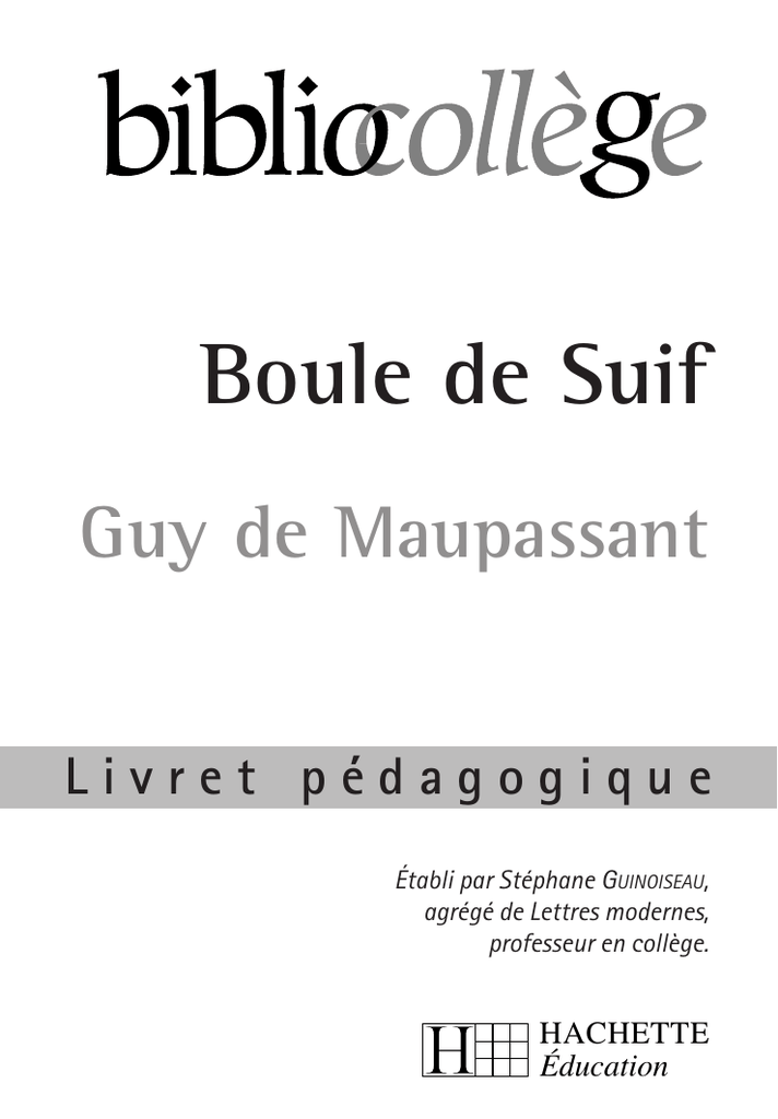introduction dissertation boule de suif
