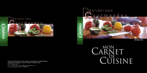 carnet Cuisine - Groupe Casino