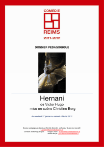 Dossier pédagogique Hernani