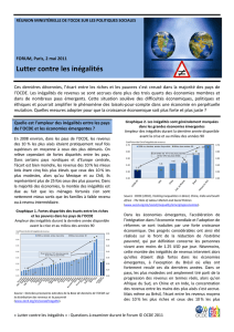 Lutter contre les inégalités