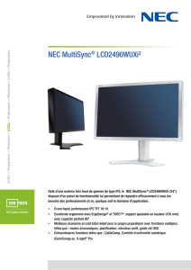 NEC_Datasheet_2490WUXi2-french français – PDF