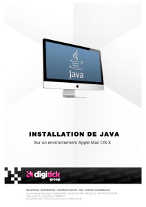 installation de java