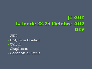 JI 2012 Lalonde 22-25 Octobre 2012 DEV