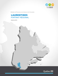 Portrait régional des Laurentides (Version PDF)
