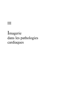 III Imagerie dans les pathologies cardiaques - iPubli