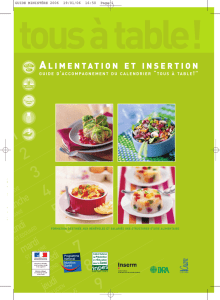 Guide d`accompagnement du calendrier