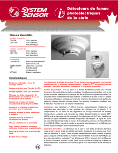 Littérature - System Sensor Canada