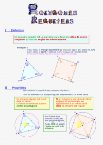 Cours:Polygones réguliers - college