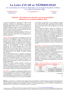 Tramadol + Paracétamol, une alternative au dextropropoxyphène