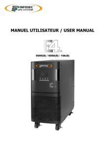 manuel utilisateur / user manual