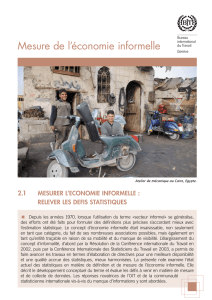 Mesure de l`économie informelle