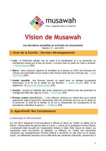 Vision de Musawah