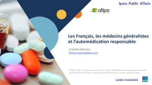 L`automédication responsable en France