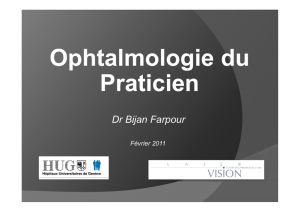 L`ophtalmologie du praticien