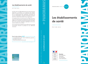 Les établissements de santé. Édition 2016