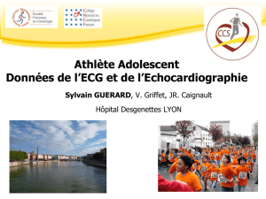 Voir la présentation - Club des Cardiologues du Sport
