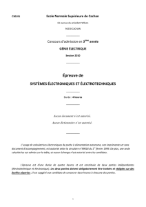 Systèmes Electroniques et Electrotechniques