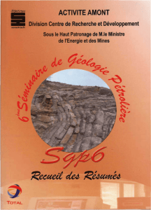 Les dolérites du bassin d`Illizi - Géologie de l`Algérie Geology of