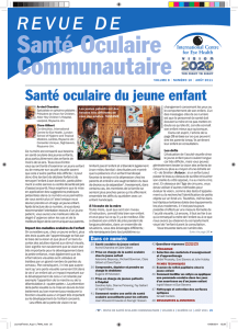 Santé Oculaire Communautaire - Community Eye Health Journal